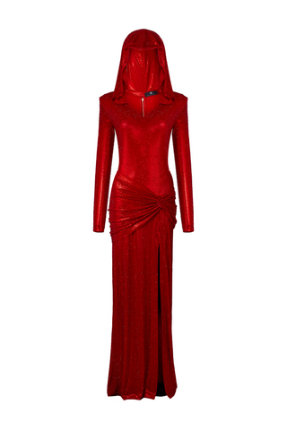 Maxi crystal dress
