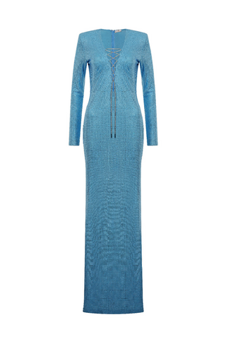 Maxi crystal dress