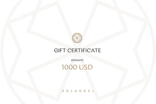 Certificate for $1000