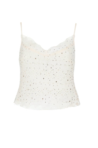 Crystal Strap Top