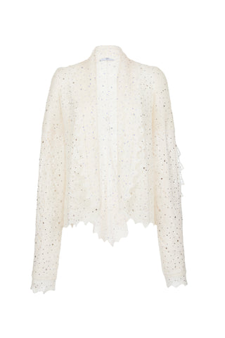 Down Lace Crystal Jacket