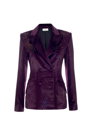 Velvet blazer