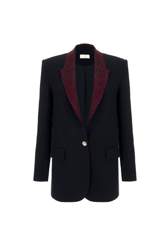 Blazer with crystal