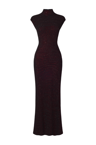 Maxi knitwear dress