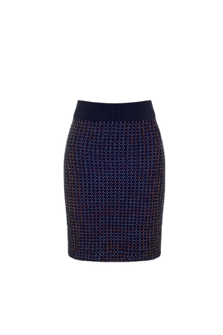 Knitwear mini skirt