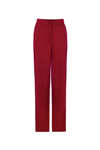 Silk trousers