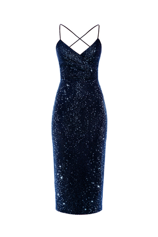 Midi crystal dress