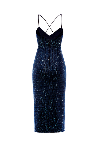 Midi crystal dress